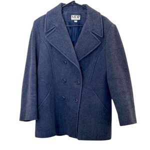 Women's Navy Pea Coat
